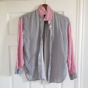 Multi striped button down